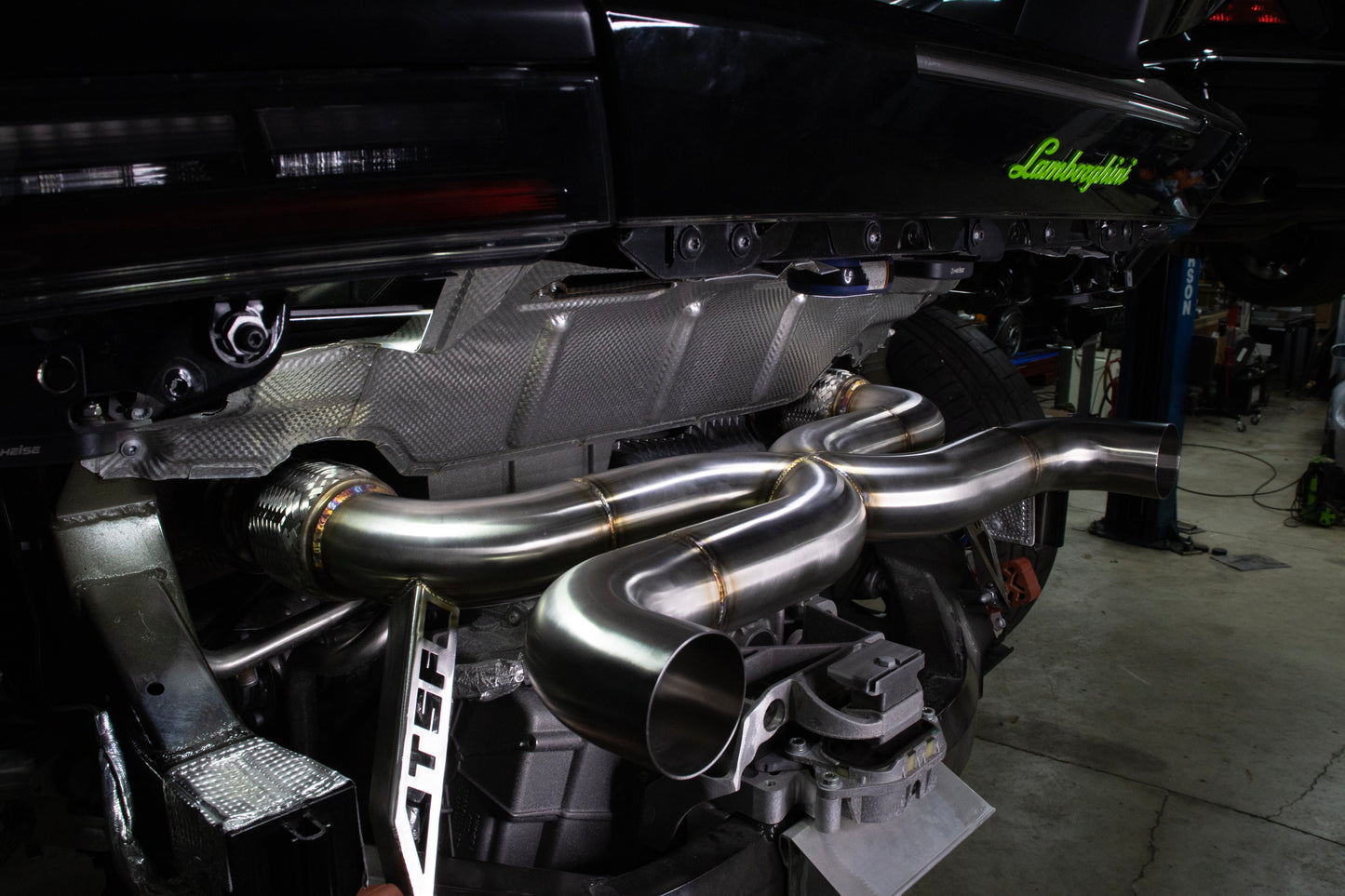 Lamborghini Huracan Exhaust Performante STO EVO Technica