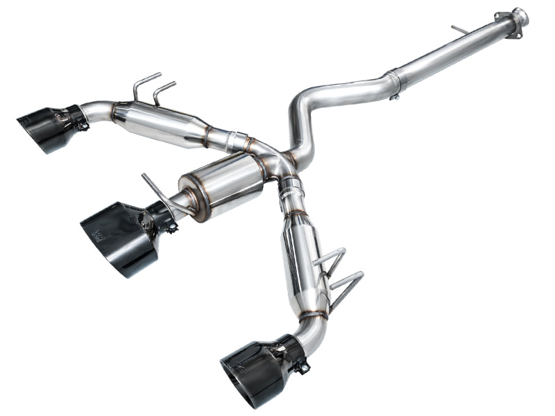 AWE Tuning 2023+ Toyota GR Corolla Track Edition Exhaust - Diamond Black Tips