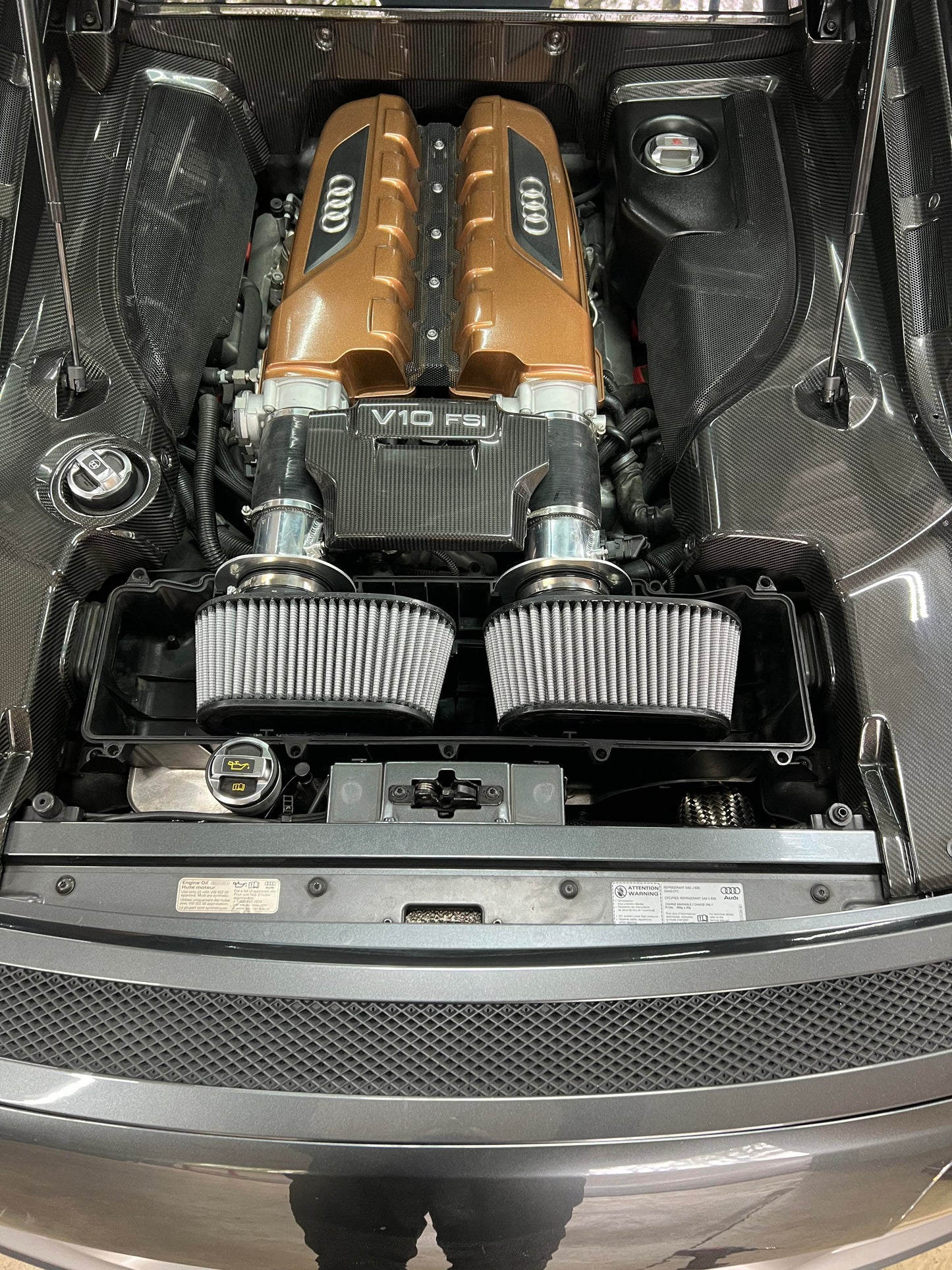 audi r8 v10 intakes