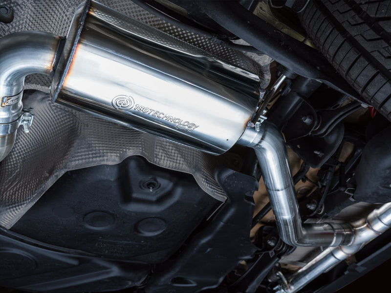 AWE 2022 VW GTI MK8 Touring Edition Exhaust - Diamond Black Tips